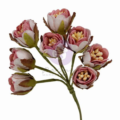 Buttons & Keepsakes Flowers Tattered Millinery
