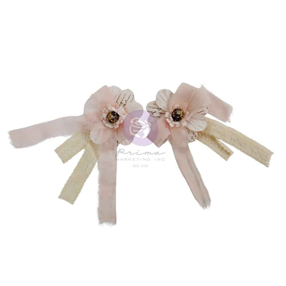 Buttons & Keepsakes Flowers Elegant Fleurs