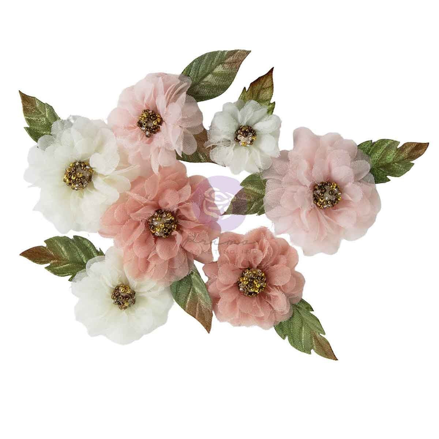 Buttons & Keepsakes Flowers Sheer Beauties