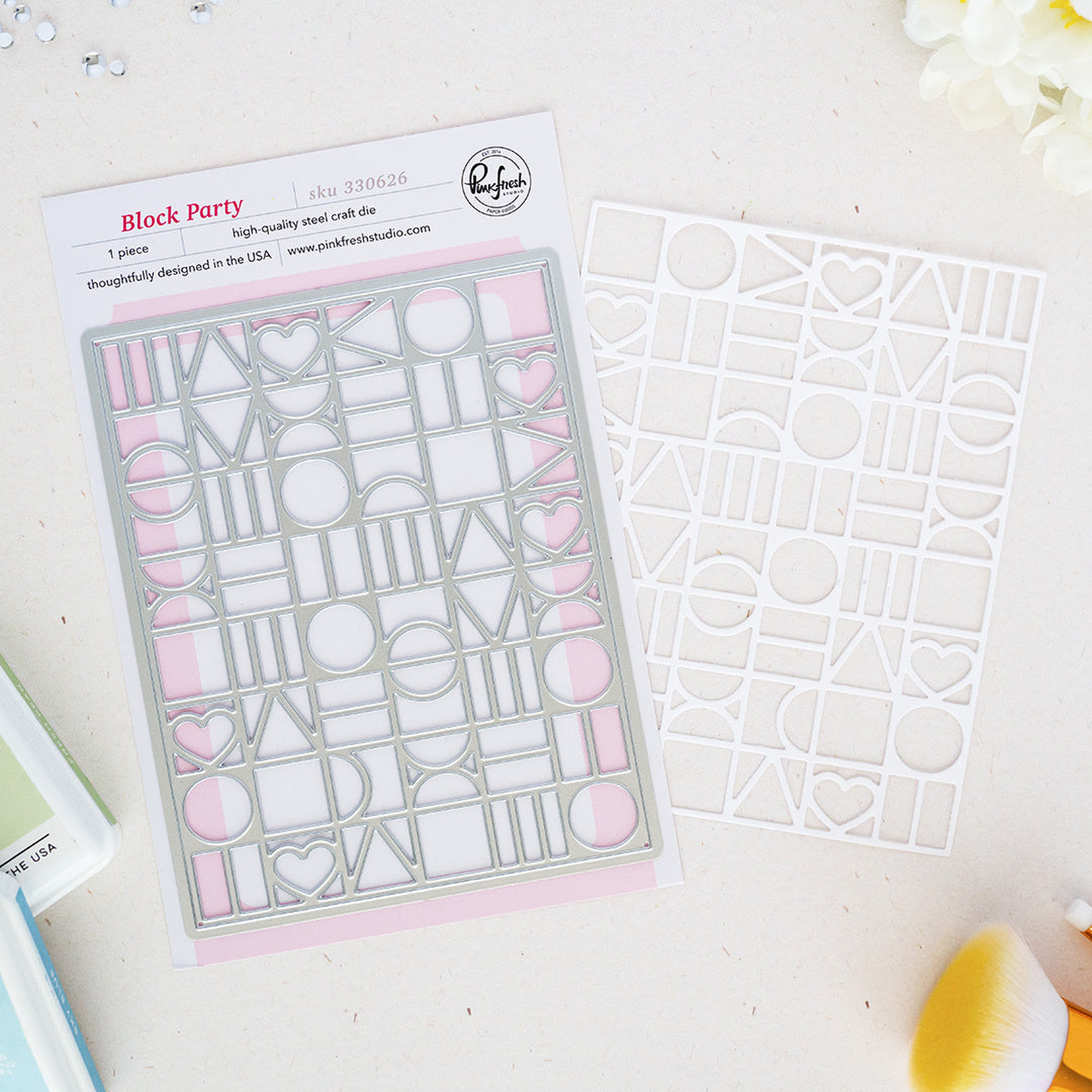 Quiet Moments Coverplate Die Block Party