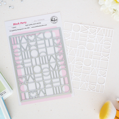 Quiet Moments Coverplate Die Block Party