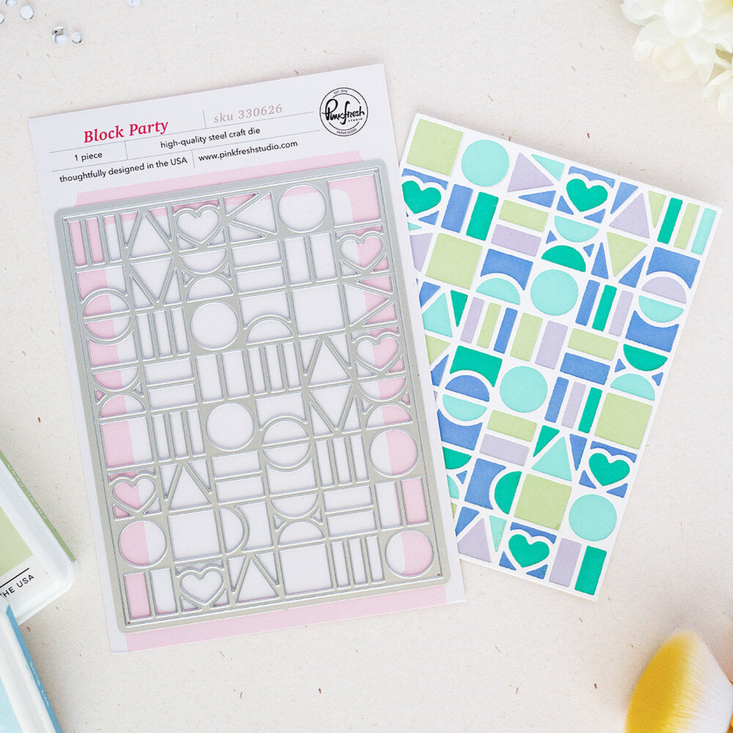 Quiet Moments Coverplate Die Block Party