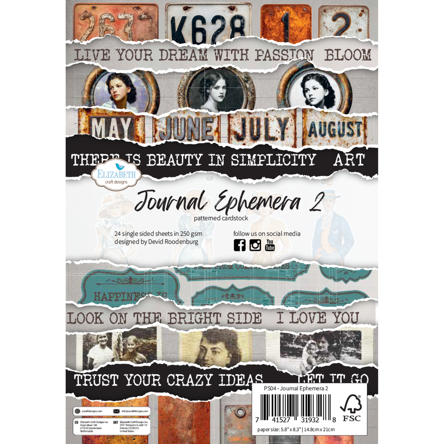 Beautifully Worn Journal Ephemera 2