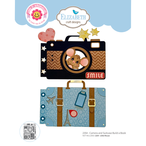 Destination Fun - Camera and Suitcase Build a Book