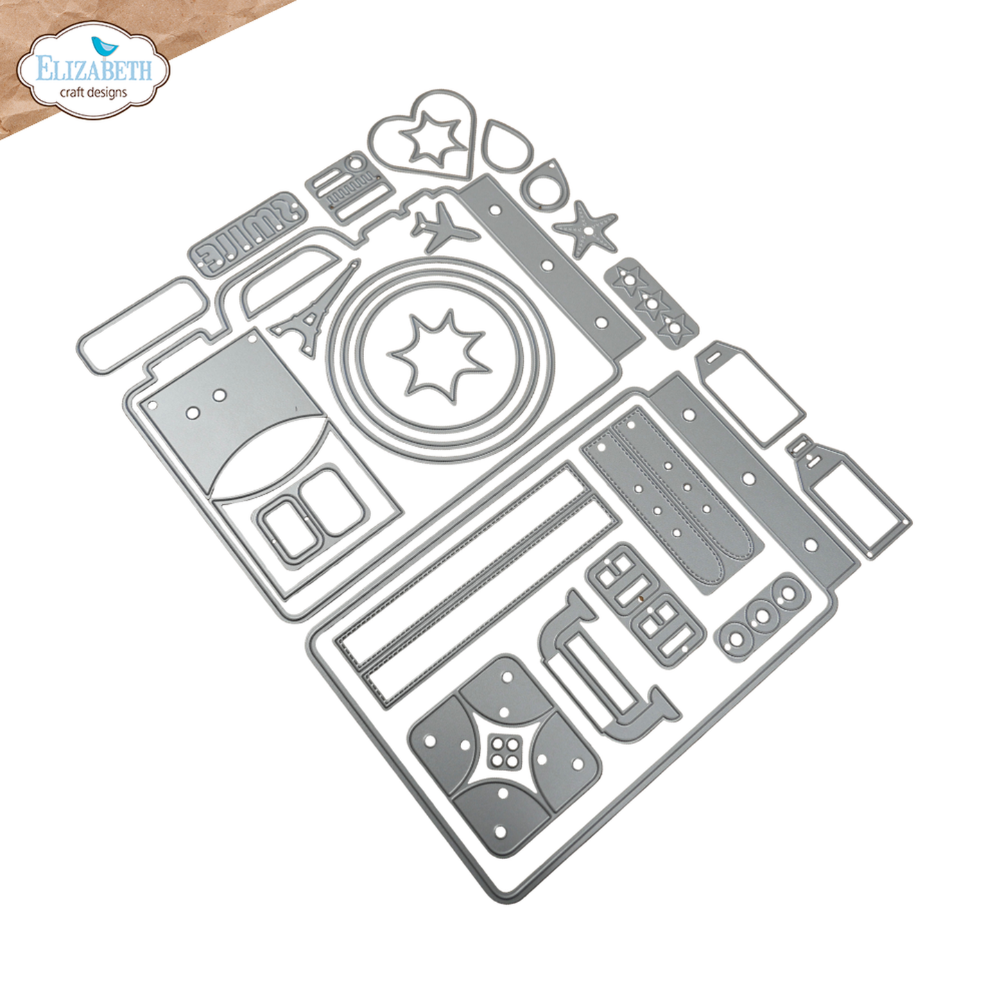 Destination Fun - Camera and Suitcase Build a Book