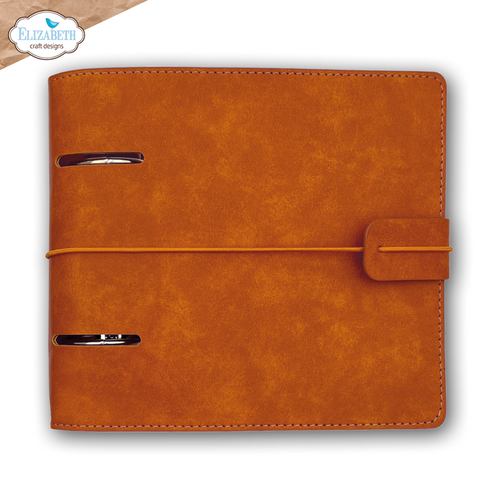 Rest & Relaxation Memory Binder Square Page Rusty Brown