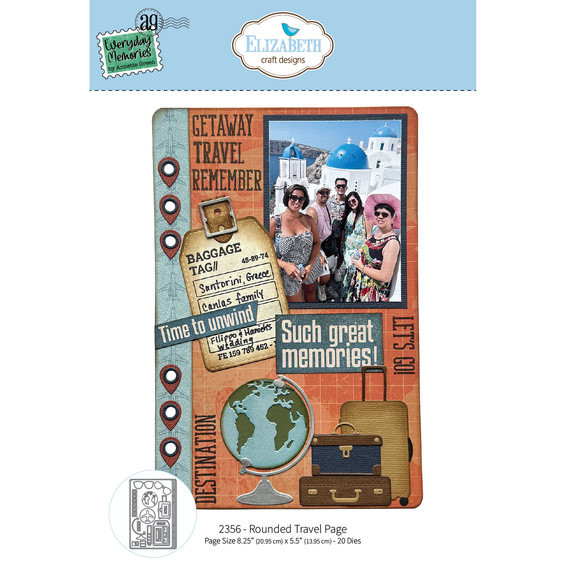 Rest & Relaxation - Rounded Travel Page
