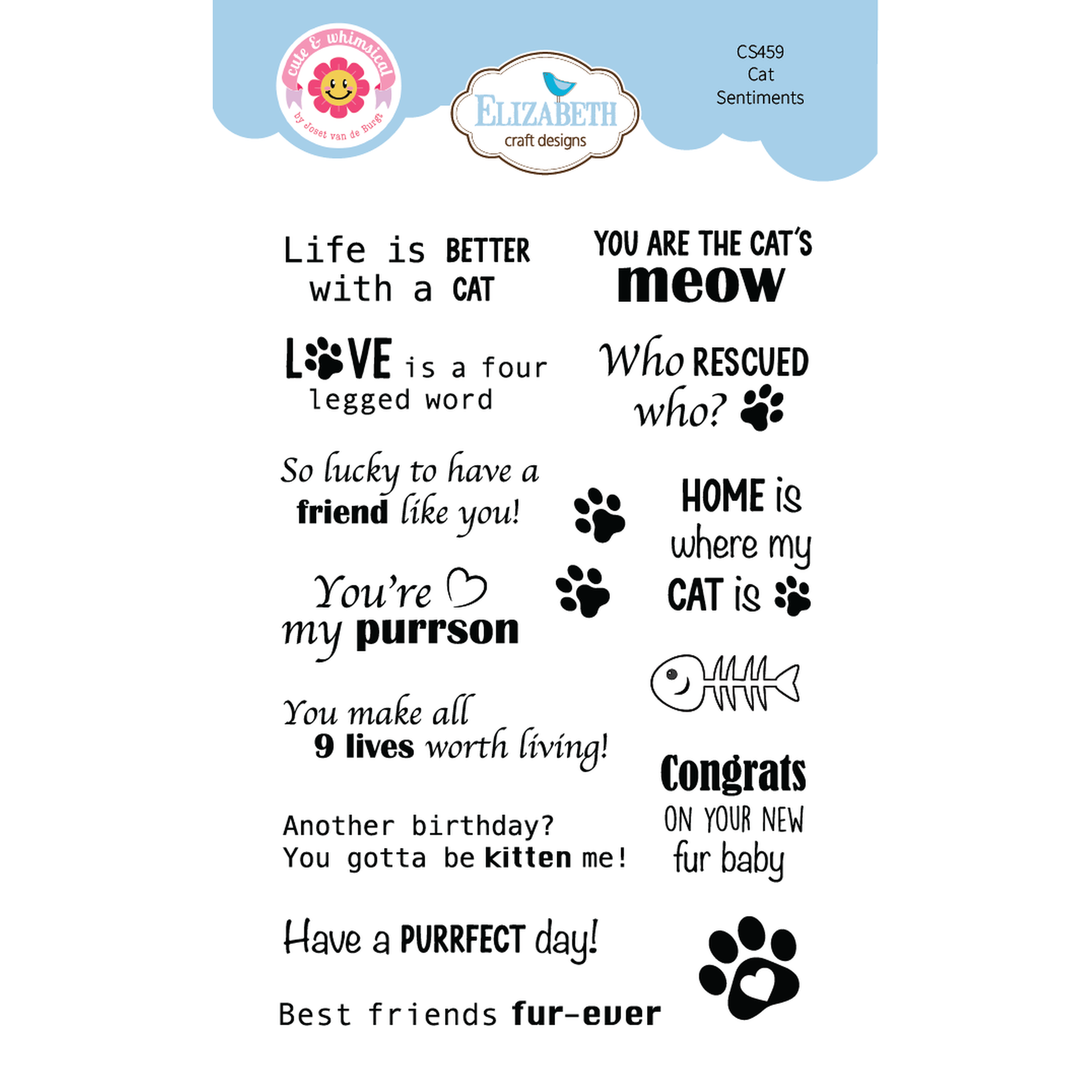 Meet the Cats Cat Sentiments