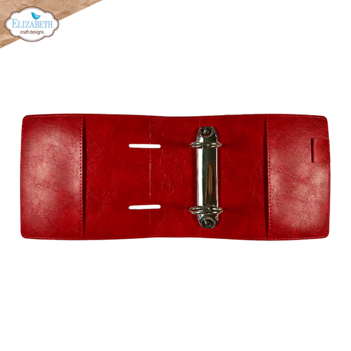 Comfy Cozy Memory Binder Square Page Festive Red Embossed