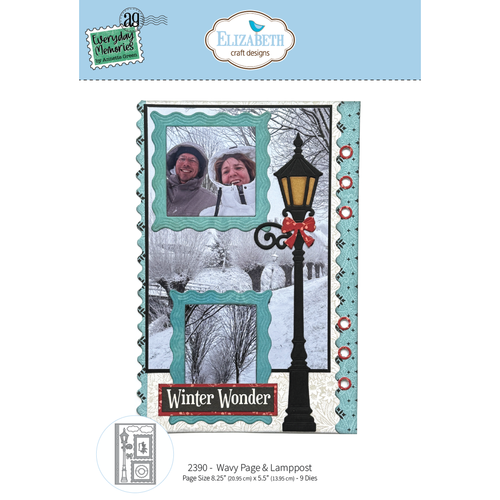 Comfy Cozy - Wavy Page &amp; Lamppost