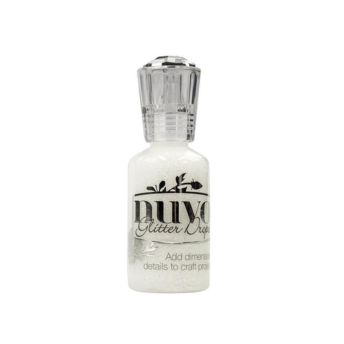 Glitter Drops White Blizzard