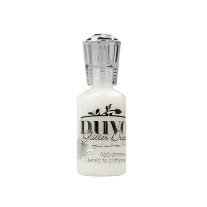Glitter Drops White Blizzard