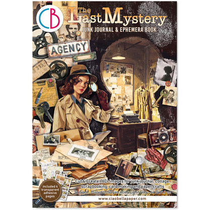 The Last Mystery  Junk Journal Ephemera Book
