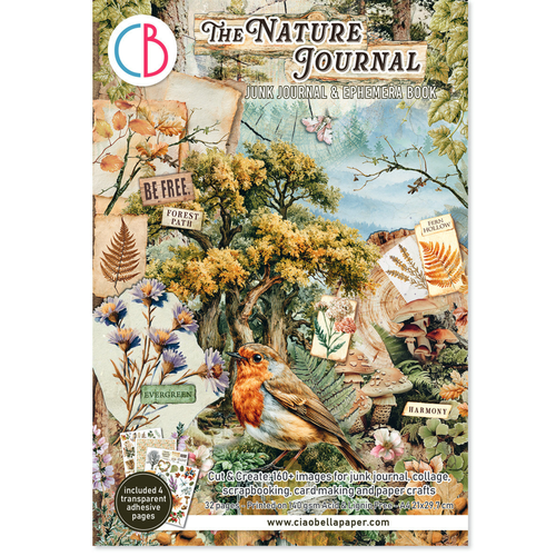 The Nature Journal Junk Journal Ephemera Book