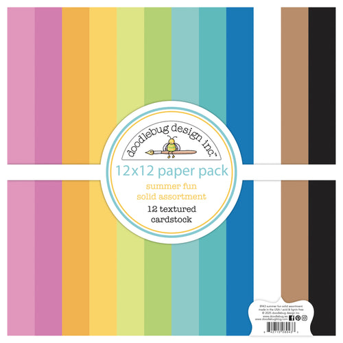 Summer Fun Textured Cardstock Assortment Pack