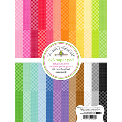 Gingham-Linen Rainbow