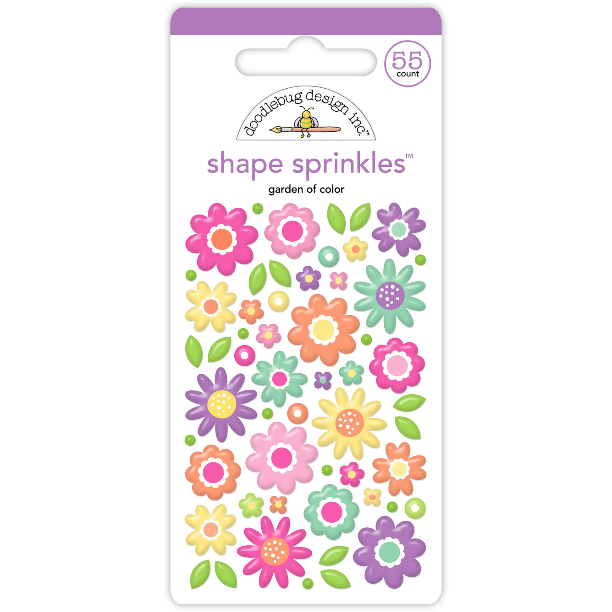 Color Me Crafty Garden Of Color Shape Sprinkles