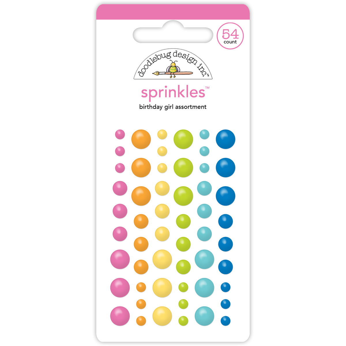 Cupcakes & Candles Assortment Sprinkles Birthday Girl