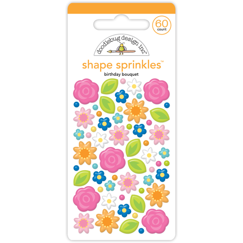 Cupcakes & Candles Shape Sprinkles Birthday Bouquet