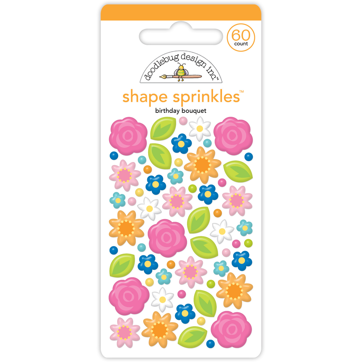 Cupcakes & Candles Shape Sprinkles Birthday Bouquet