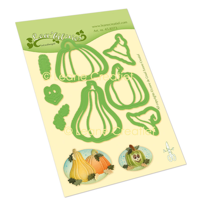 Lea’Bilitie Autumn Pumpkins Cut And Emboss Dies