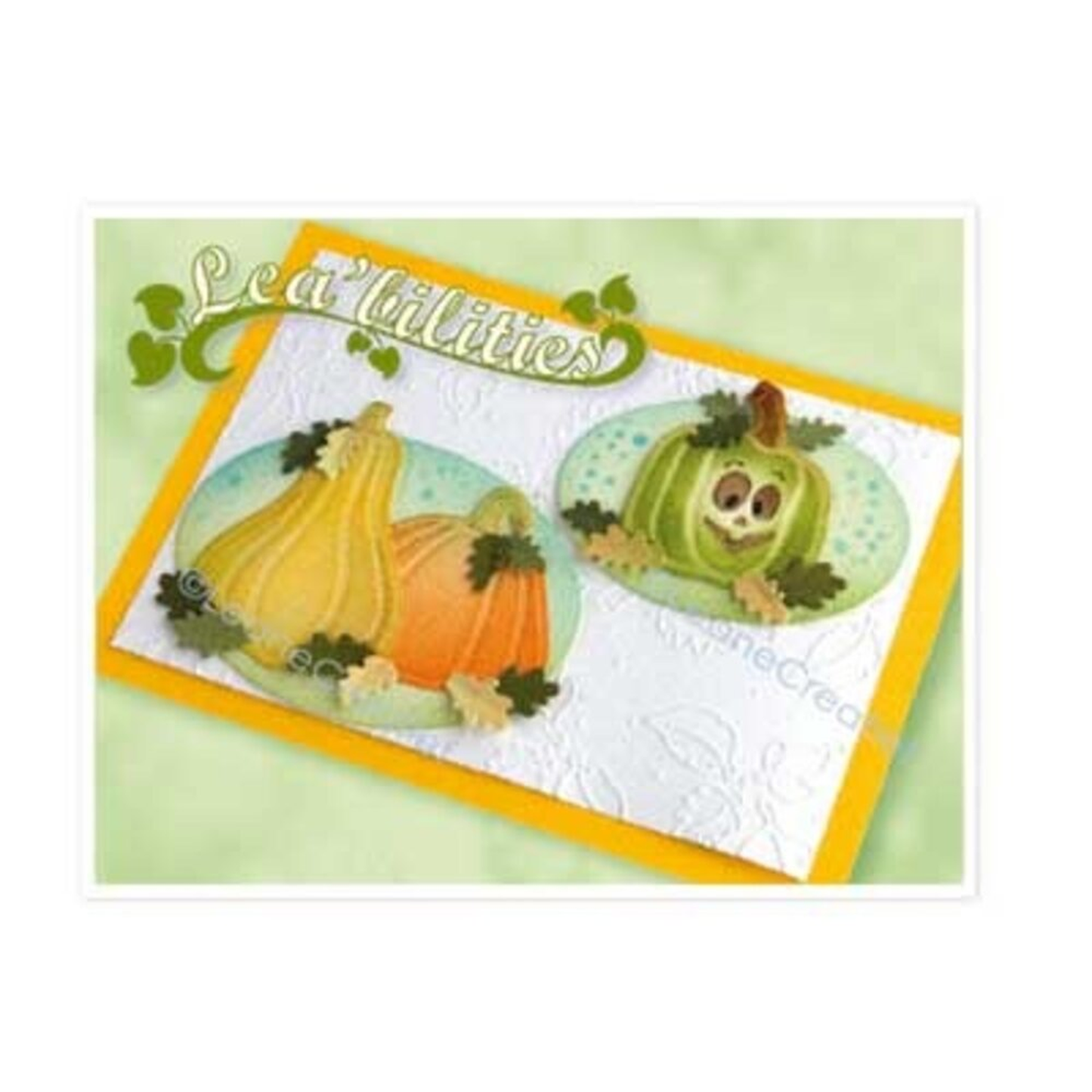 Lea’Bilitie Autumn Pumpkins Cut And Emboss Dies