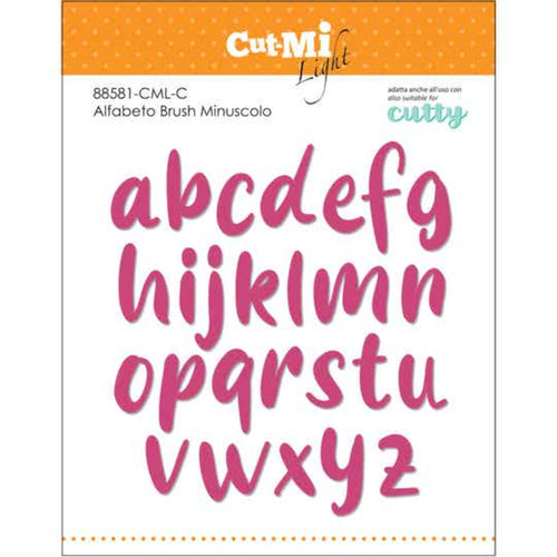 Alfabeto Brush Minuscolo