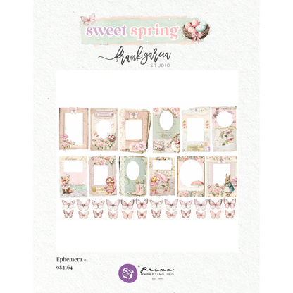 Sweet Spring Ephemera Butterflies &amp; Frames