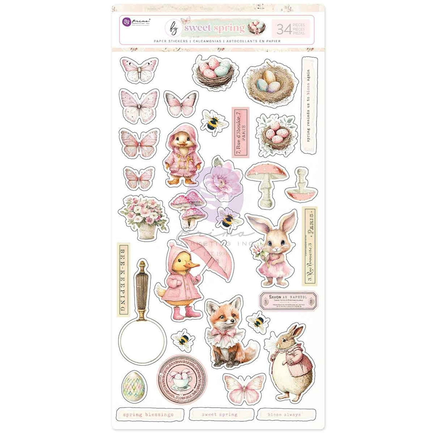 Sweet Spring Sticker Sheet