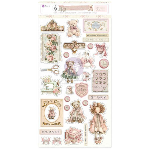 Buttons & Keepsakes Stickers