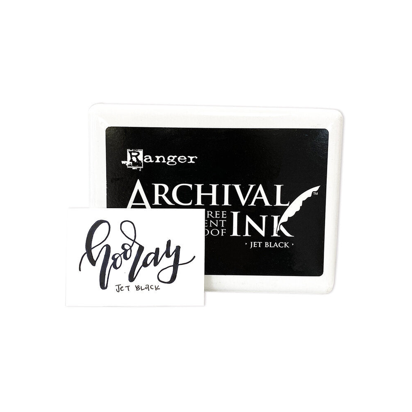 Ranger Archival Ink Jumbo Pad Jet Black