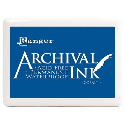 Ranger Archival Ink Jumbo Pad Cobalt