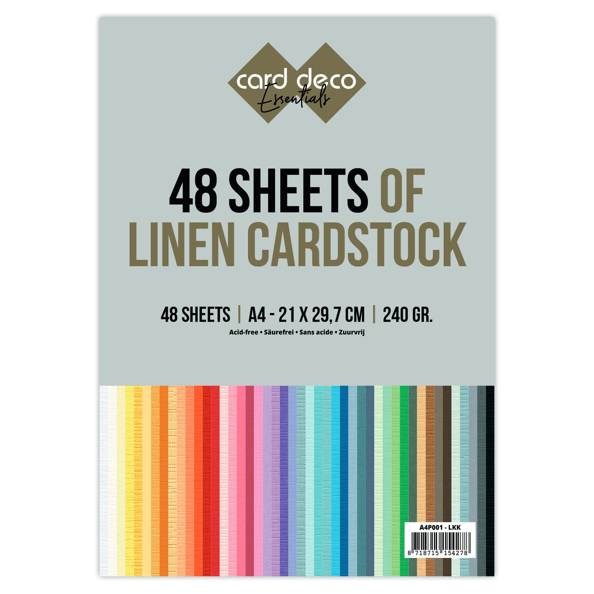 Linen Cardstock Jumbo Pack