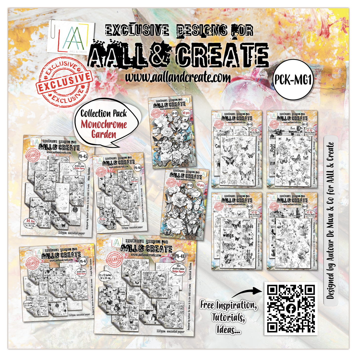 Monochrome Garden Collection Pack