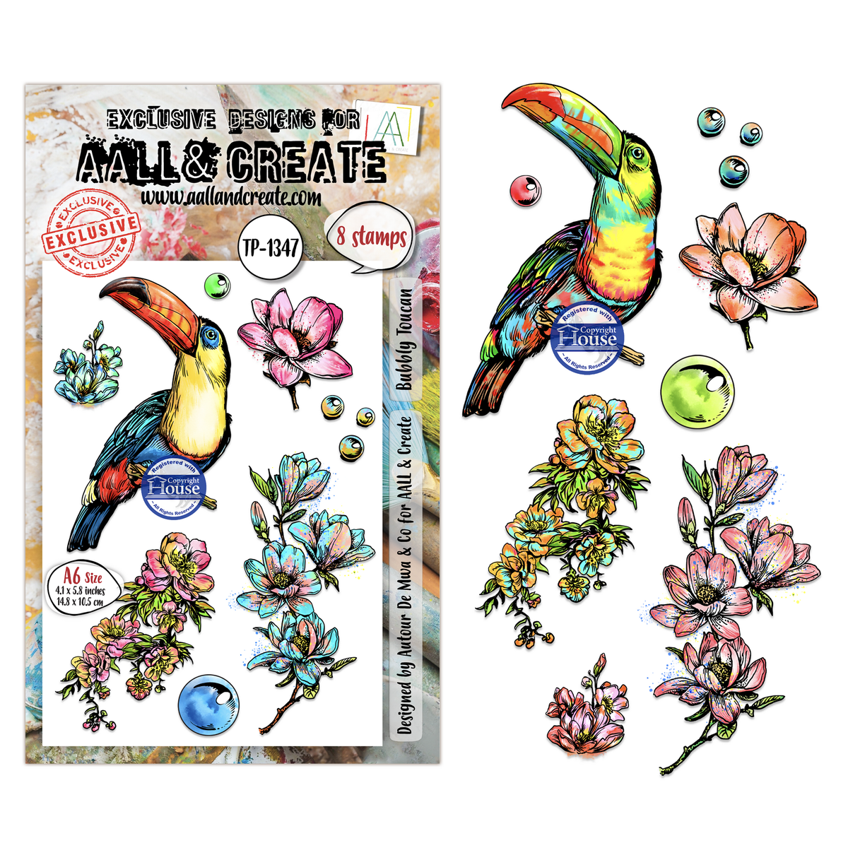 Hearted Nature Bubbly Toucan