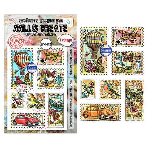 Dispatch Transit - Miniature Postage Stamps