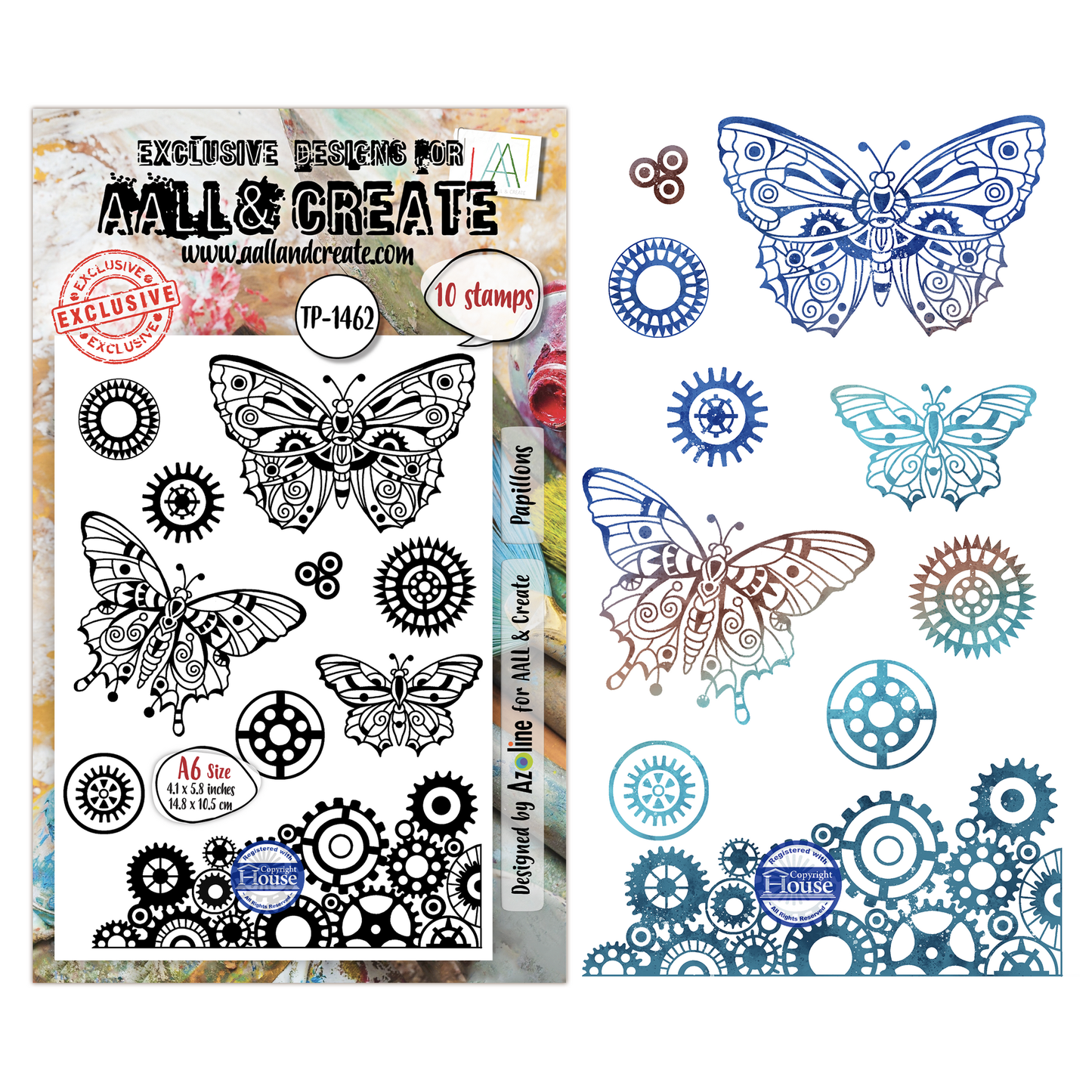 Cercle De Couleurs - Papillons