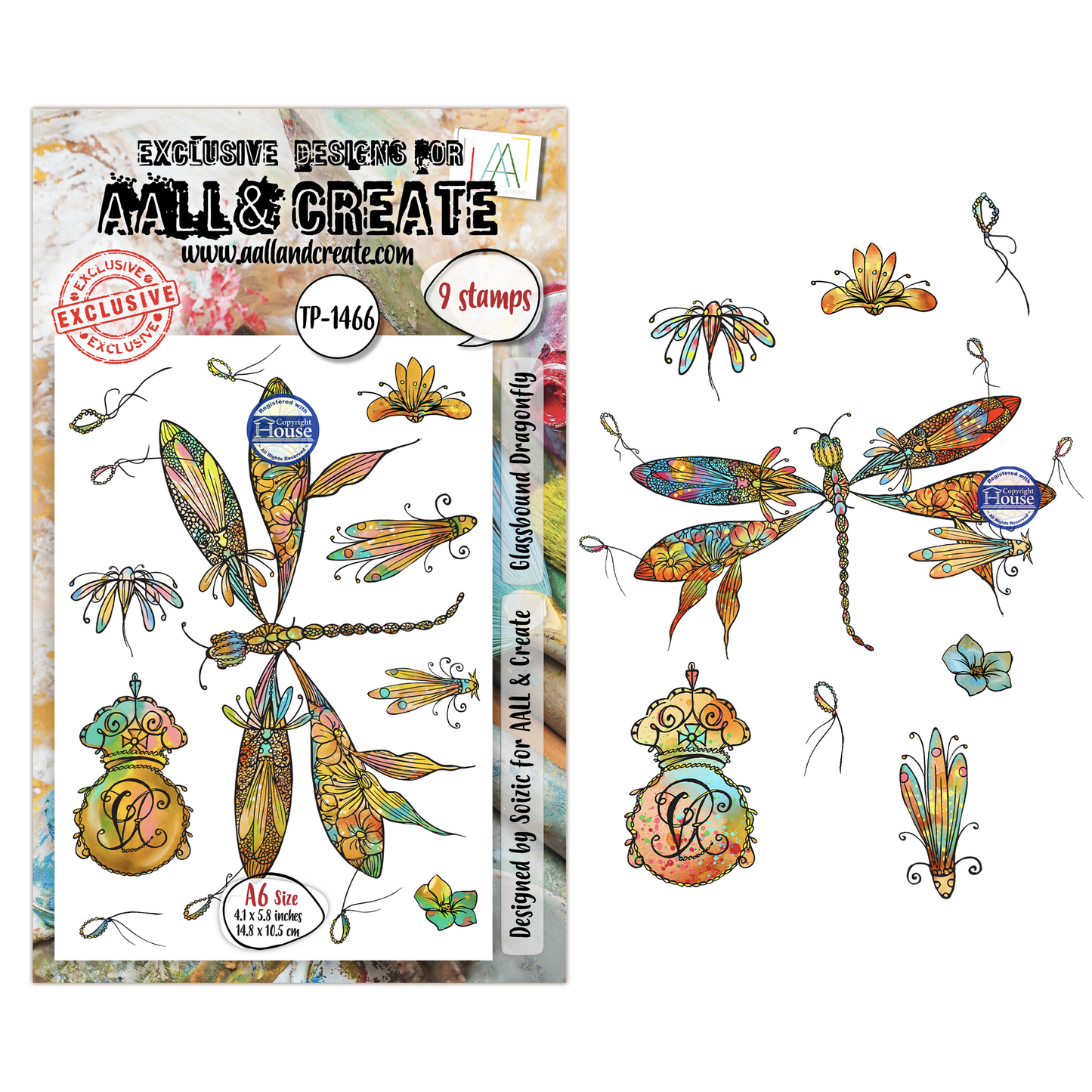Aether Dragonfly - Glassbound Dragonfly