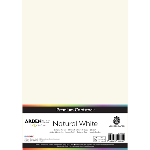 Premium Cardstock - Natural White
