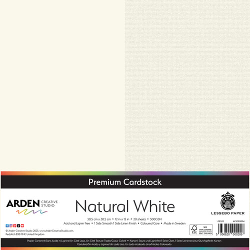 Premium Cardstock - Natural White