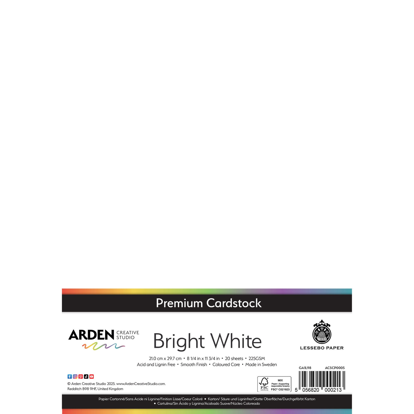 Premium Cardstock - Bright White