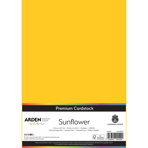 Premium Cardstock - Sunflower