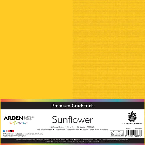Premium Cardstock - Sunflower