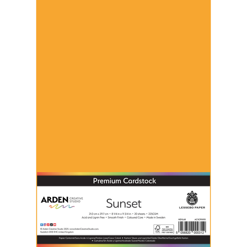 Premium Cardstock - Sunset