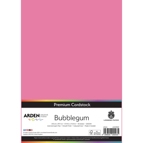 Premium Cardstock - Bubblegum