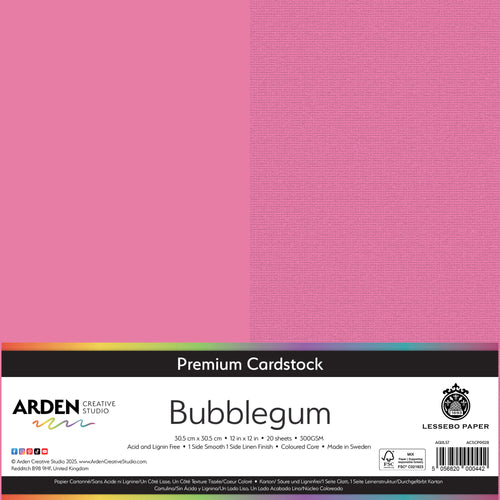 Premium Cardstock - Bubblegum