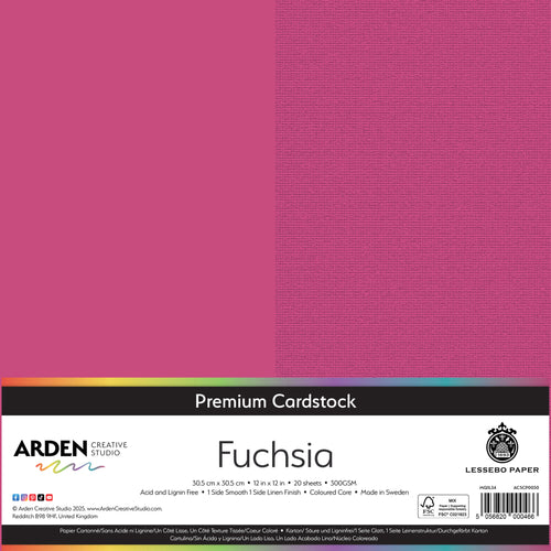 Premium Cardstock - Fuchsia