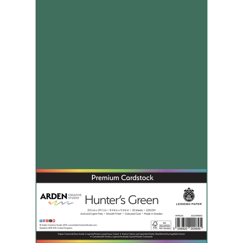 Premium Cardstock - Hunter's Green