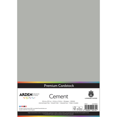 Premium Cardstock - Cement