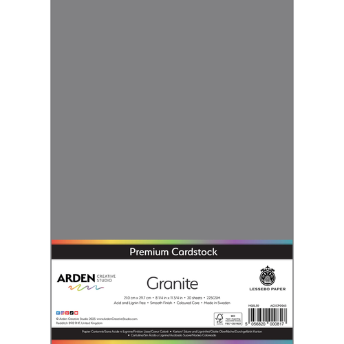 Premium Cardstock - Granite